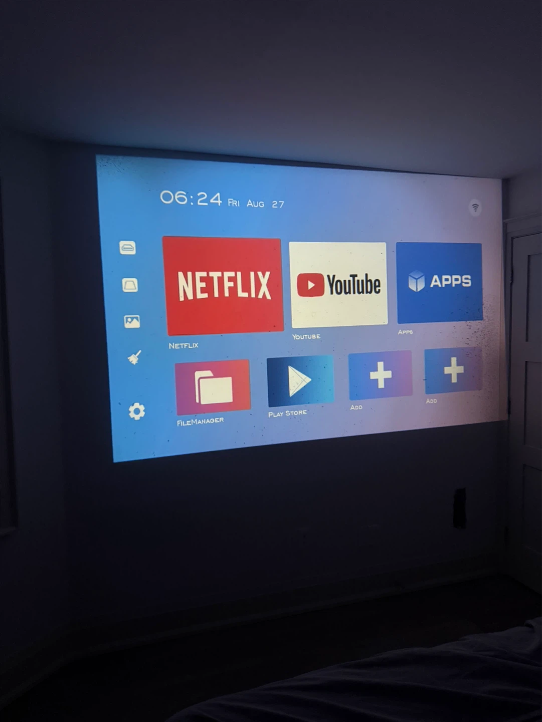 Mini Projector + Roku tv adapter - photo 2