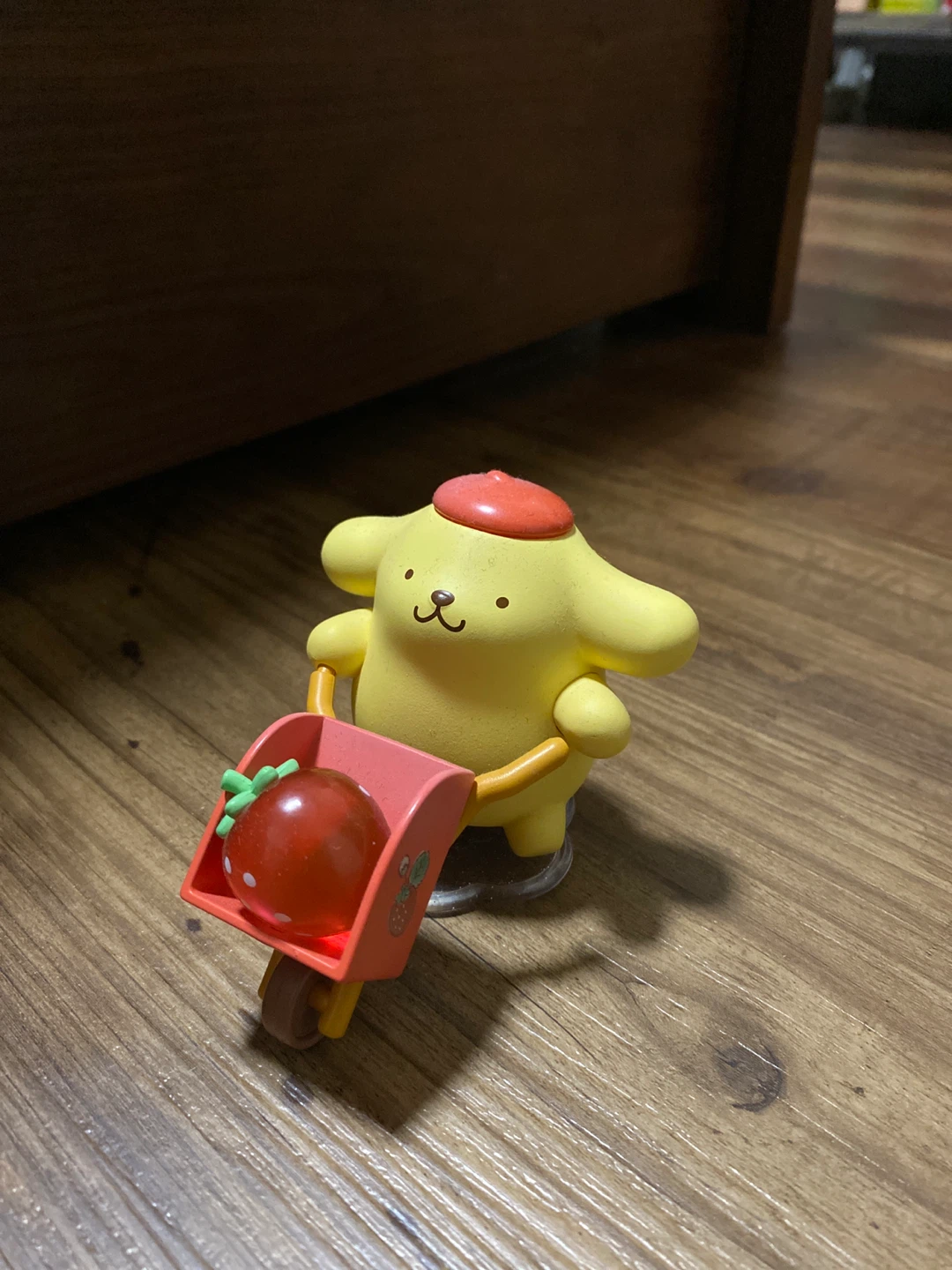 Sanrio Pompompurin Mini Wheelbarrow Toy