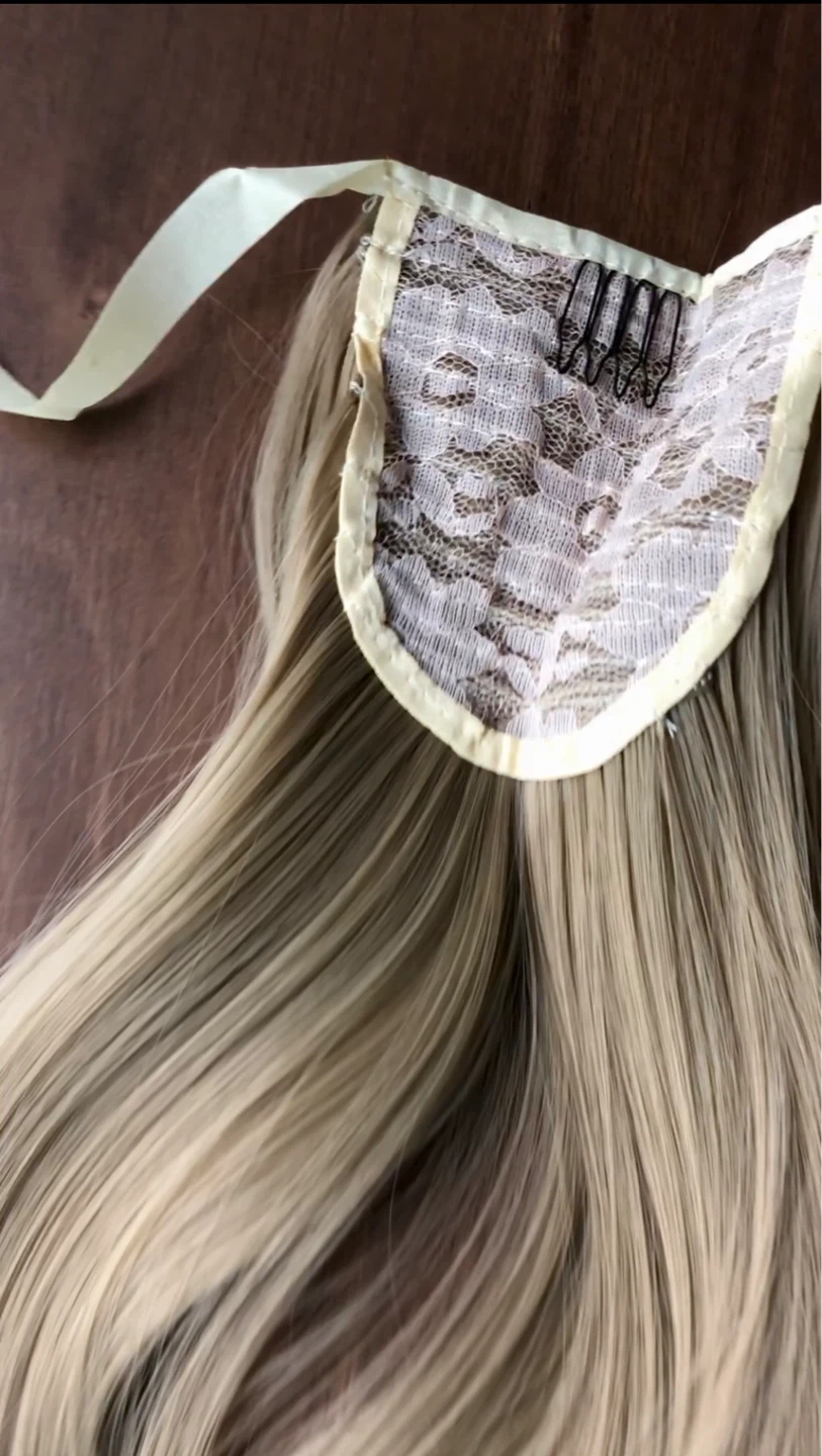 Blonde and Pink extensions - photo 3
