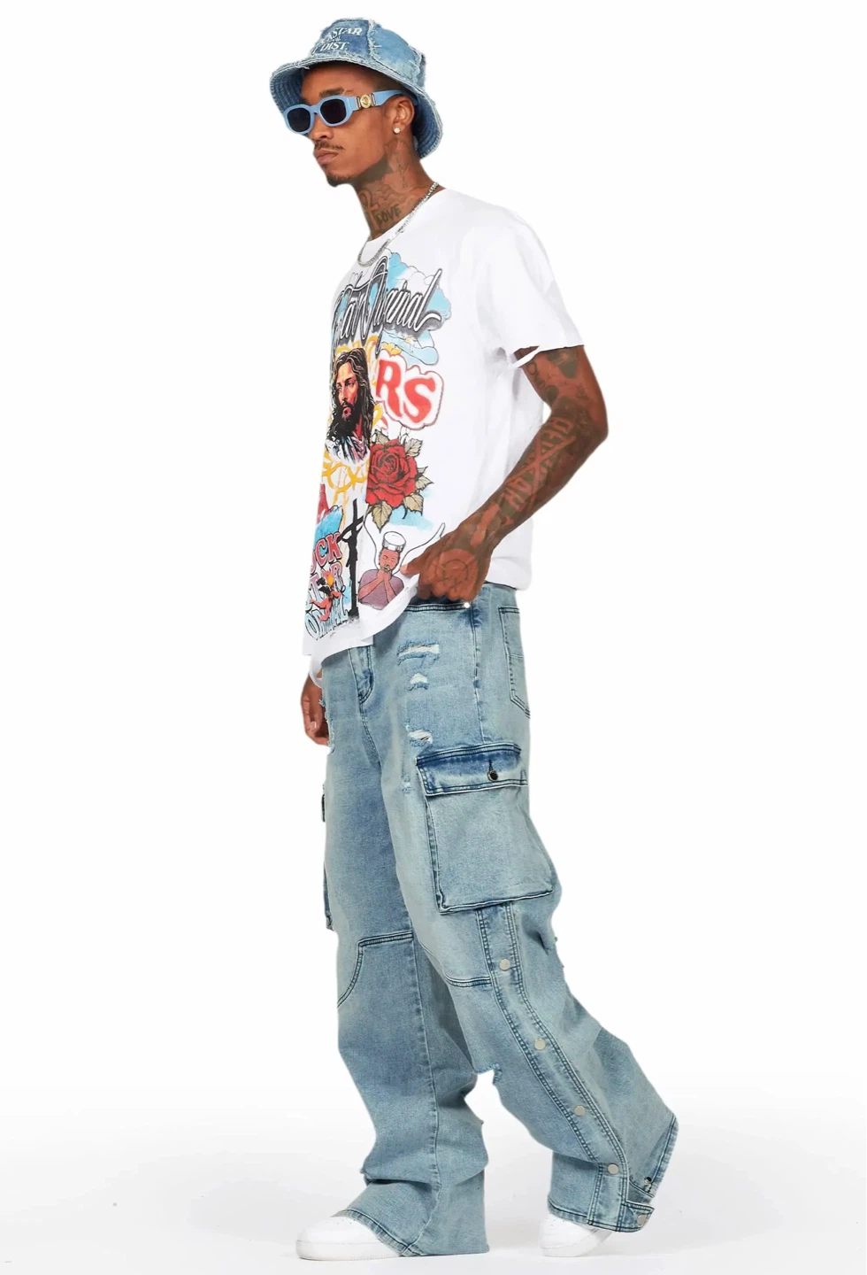 Cargo baggy jeans - photo 2