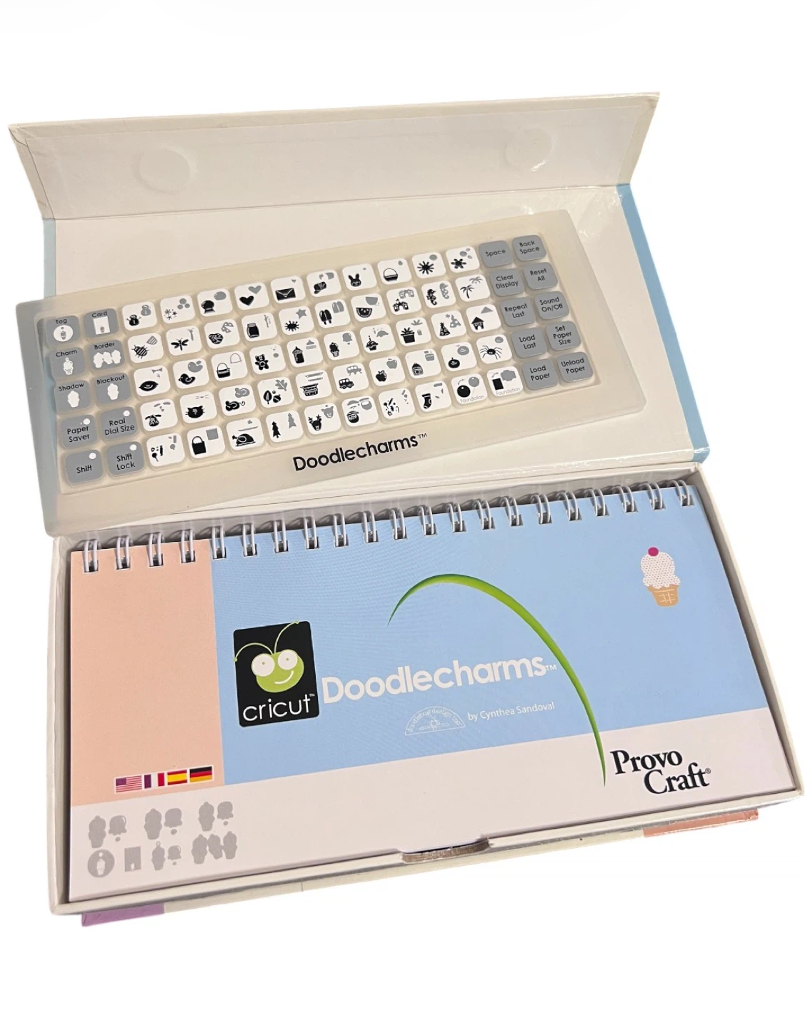 Cricut Doodlecharms Cartridge –  Set | Retired & Hard to Find - photo 2