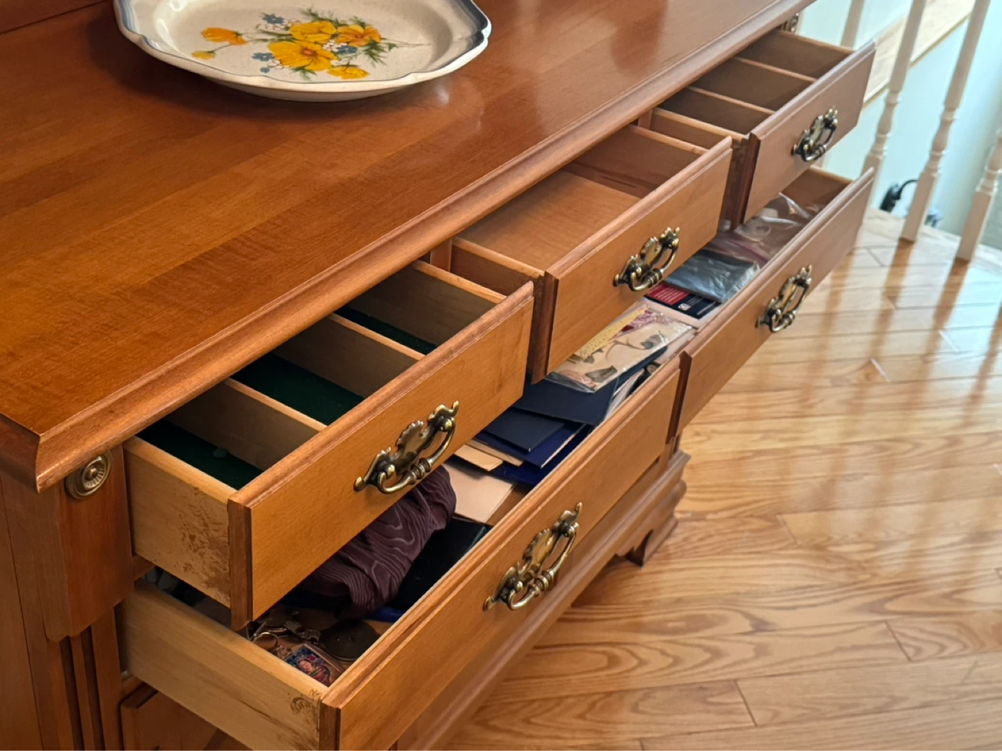 Roxton Solid Maple China Cabinet with Glass Doors - photo 5