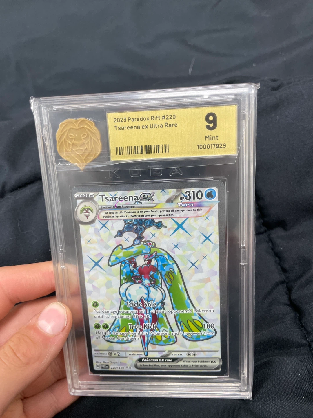 2023 Pokemon TCG Tsareena EX Ultra Rare Graded Card
