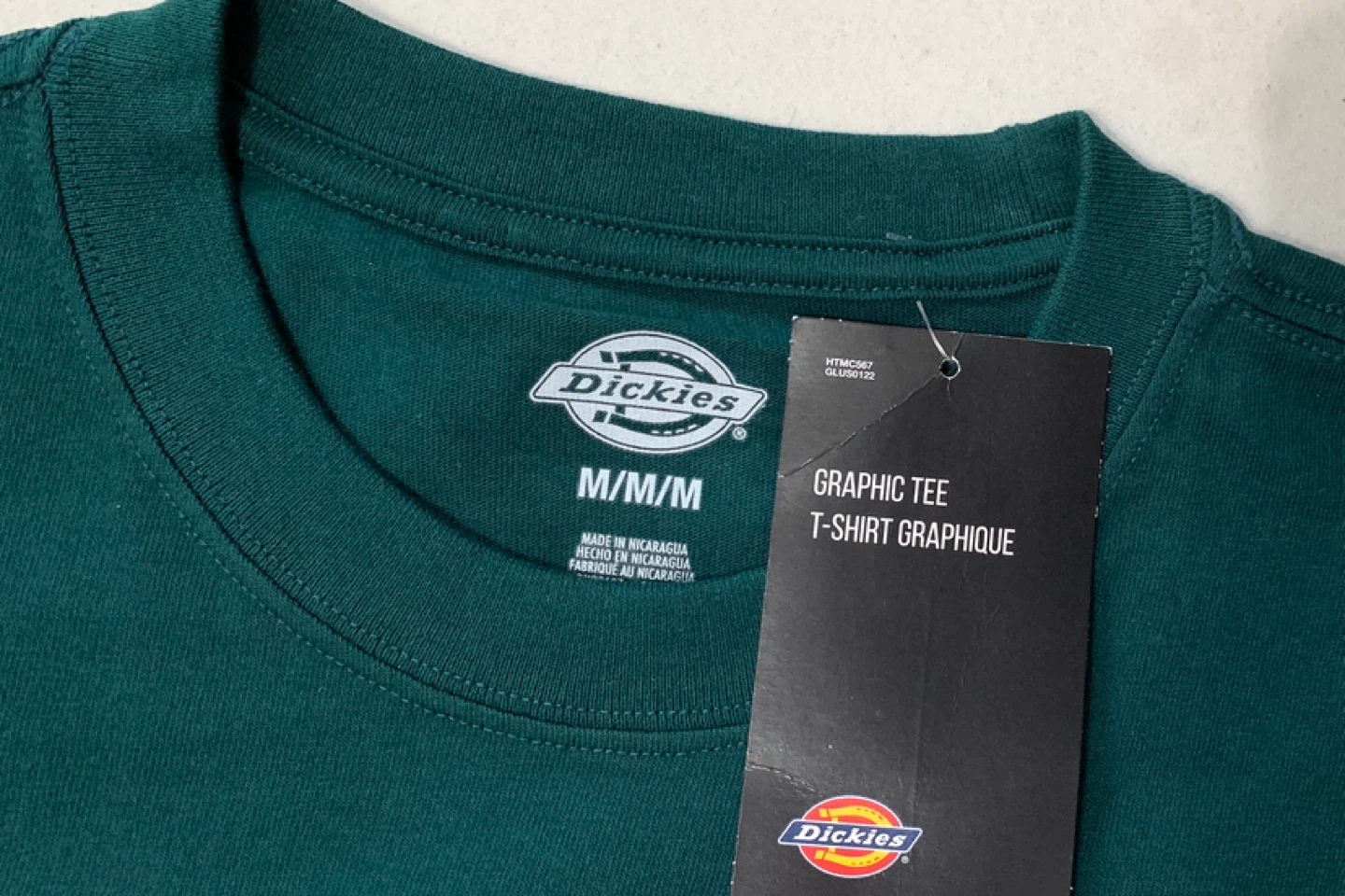 Dickies Mens T-Shirt Short Sleeve Tri-Color Logo Graphic Tee NEW - photo 4