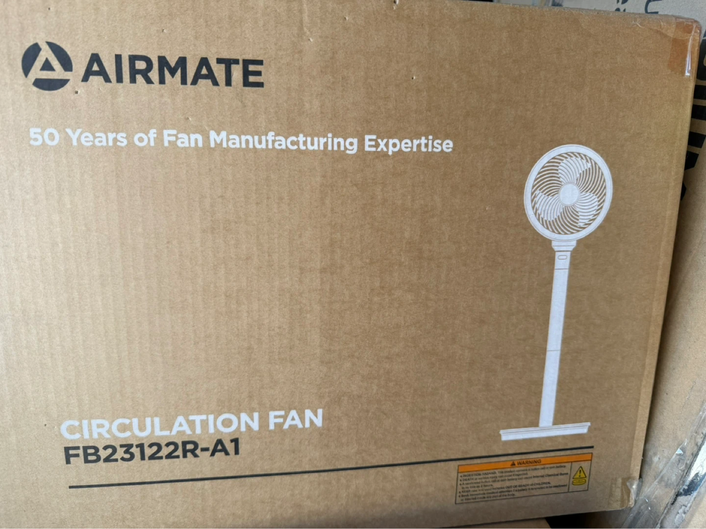 AIRMATE Circulation Fan FB23122R-A1 - photo 4