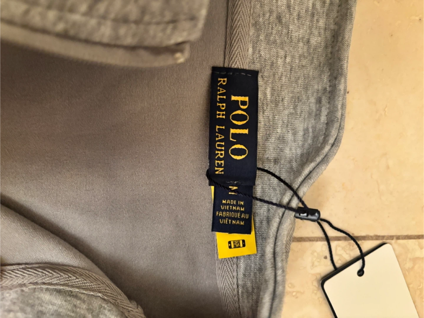 Polo Ralph Lauren Grey 1/4 Zip Sweatshirt - photo 4