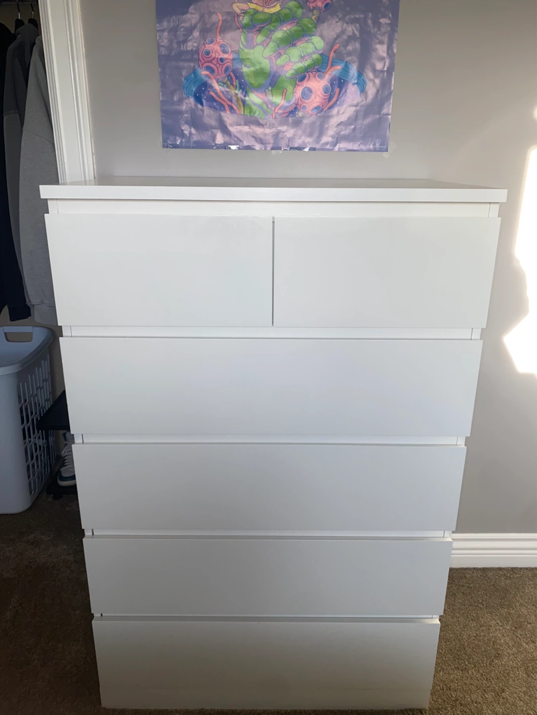 IKEA STORKLINTA 6-Drawer Dresser