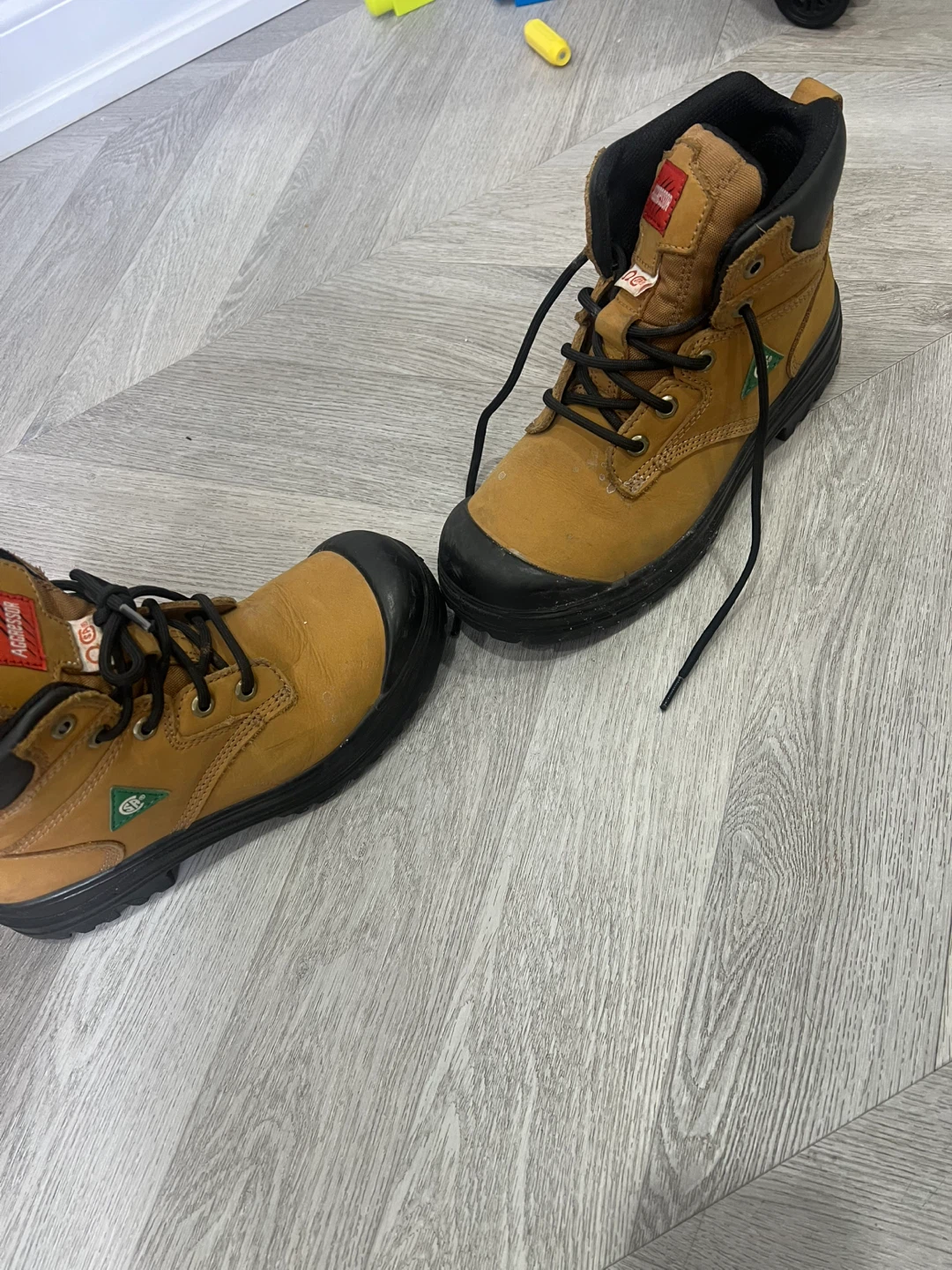 Aggressor Work Boots ( safety shoes)Size 8 - photo 3