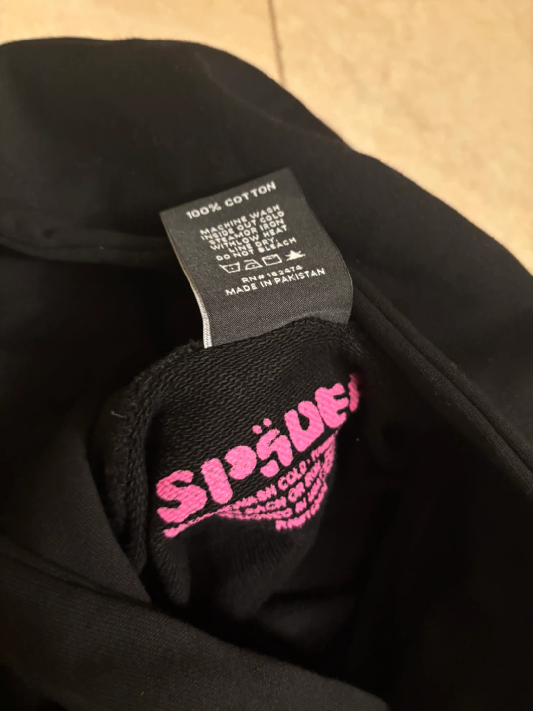 Sp5der Pink Hoodie - photo 5