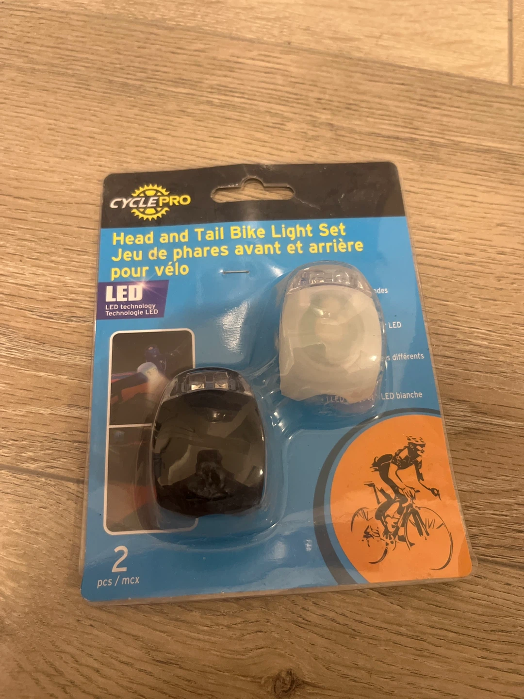Cycle Pro Head and Tail Bike Light Set