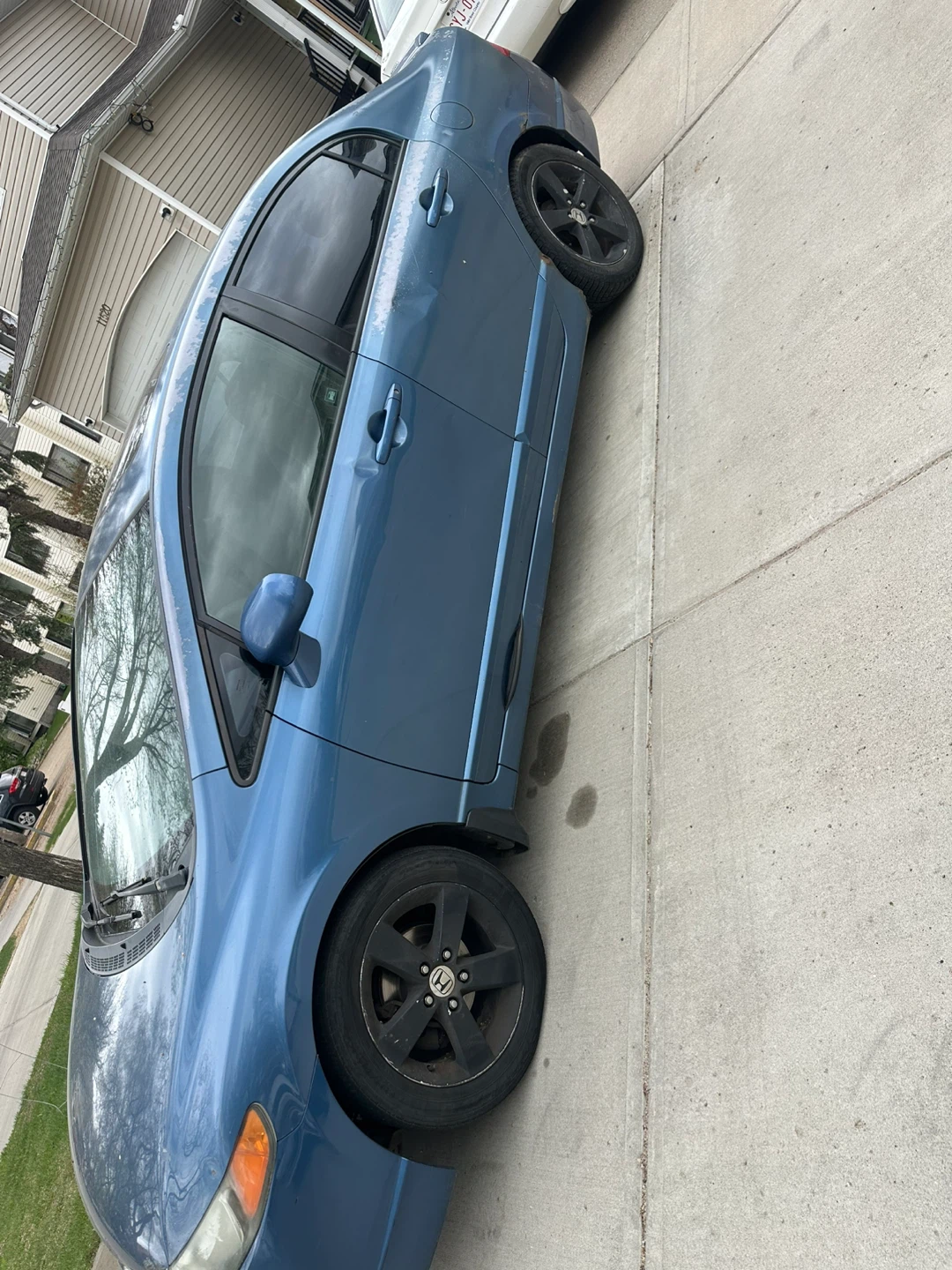 Honda Civic Blue Sedan Rebuilt - photo 4
