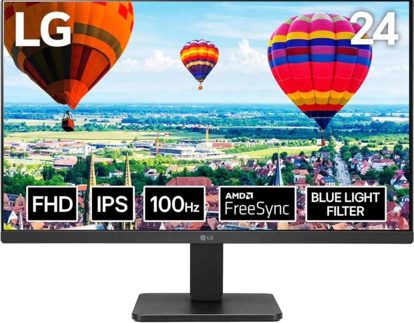 LG 24-inch FHD IPS 100Hz Monitor with FreeSync