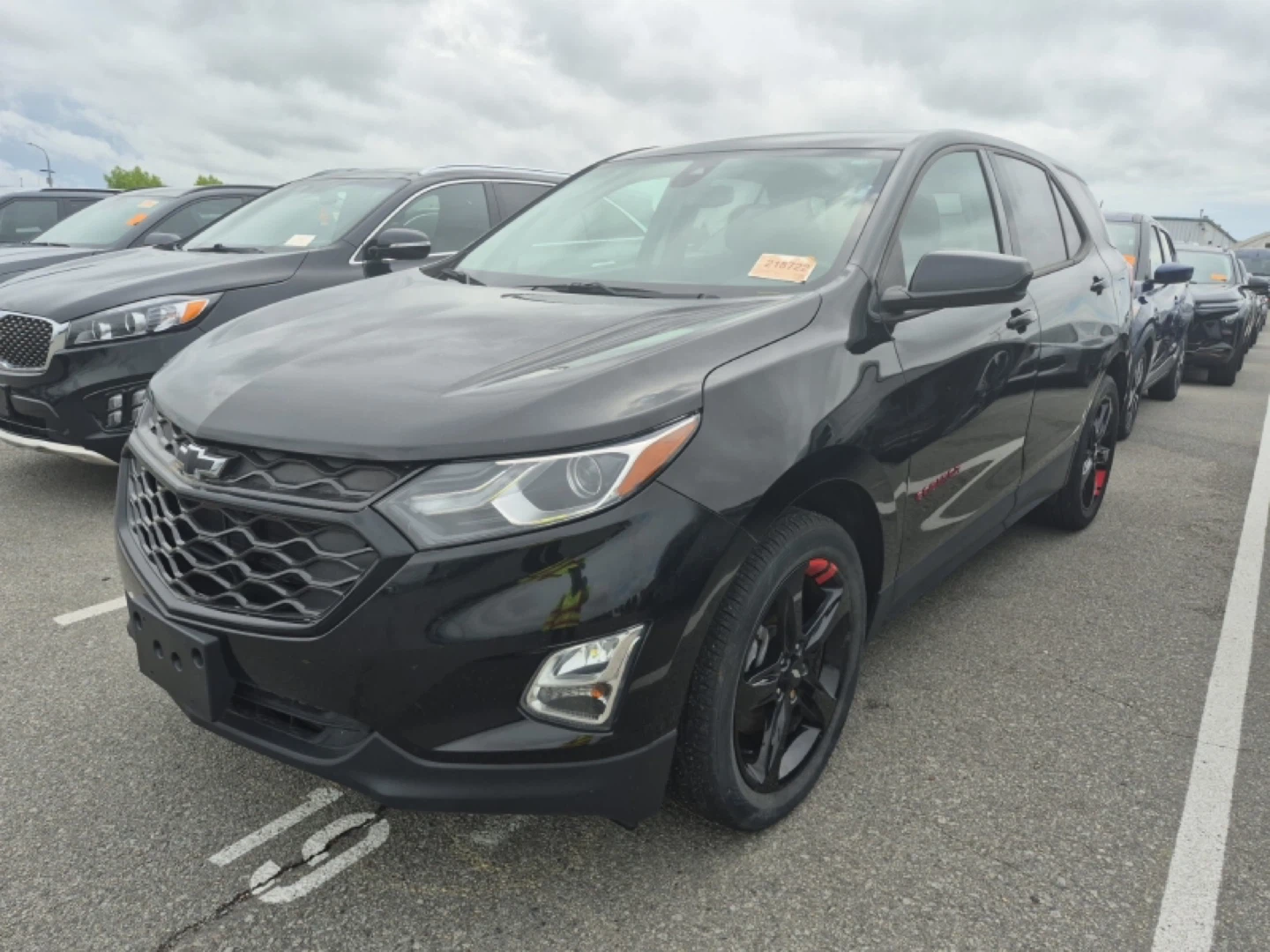 Black Chevrolet Equinox LS