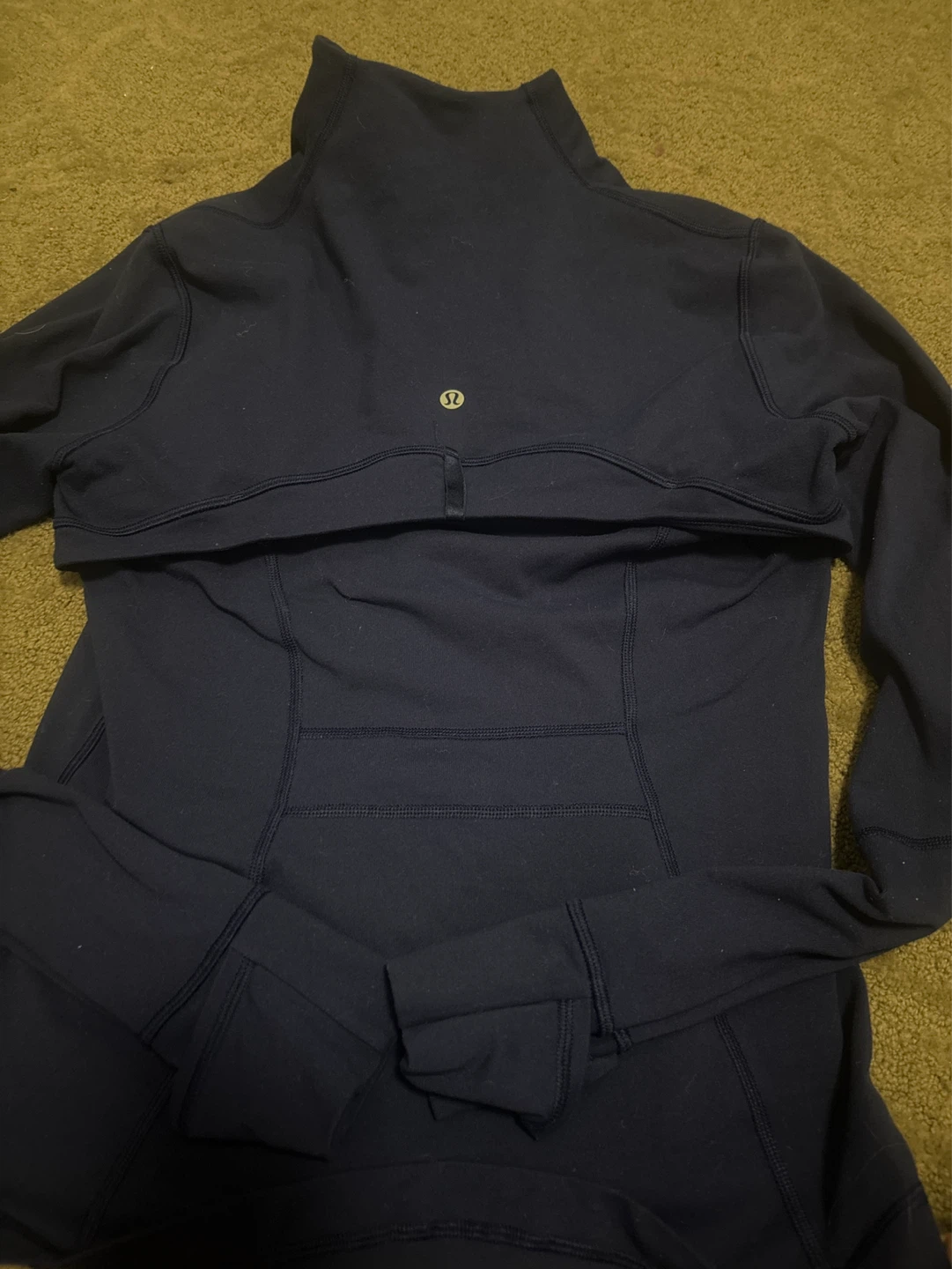 Lululemon Navy Blue Full Zip Jacket - photo 2