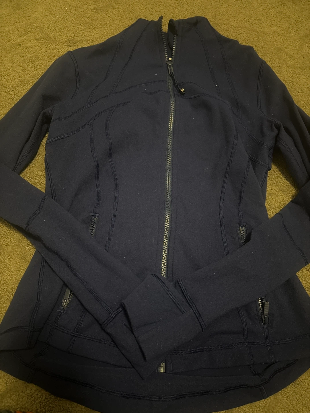 Lululemon Navy Blue Full Zip Jacket