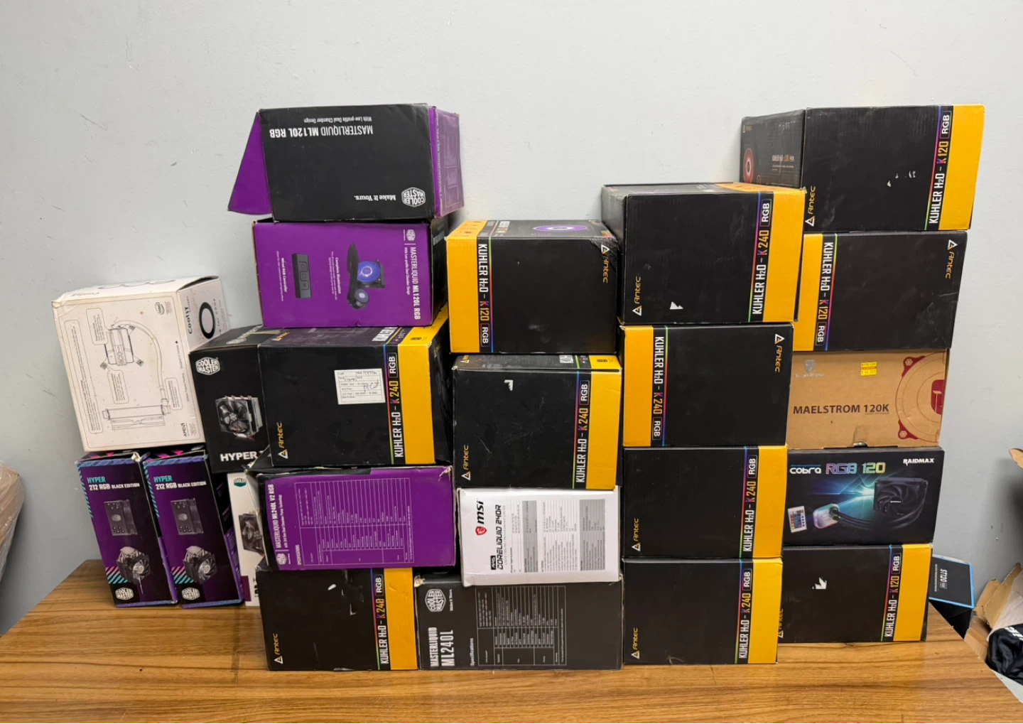 CPU Cooler Lot – 23 Units – New Open Box – $450 Firm - photo 2