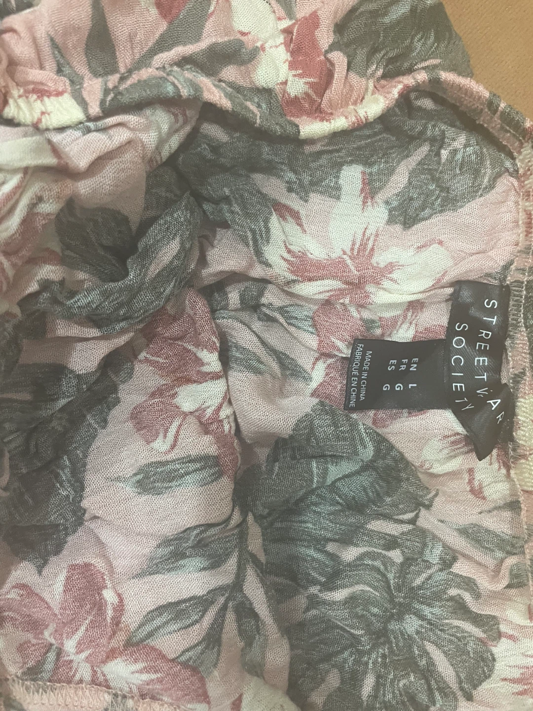 Floral Off-the-Shoulder Top - L size - photo 3