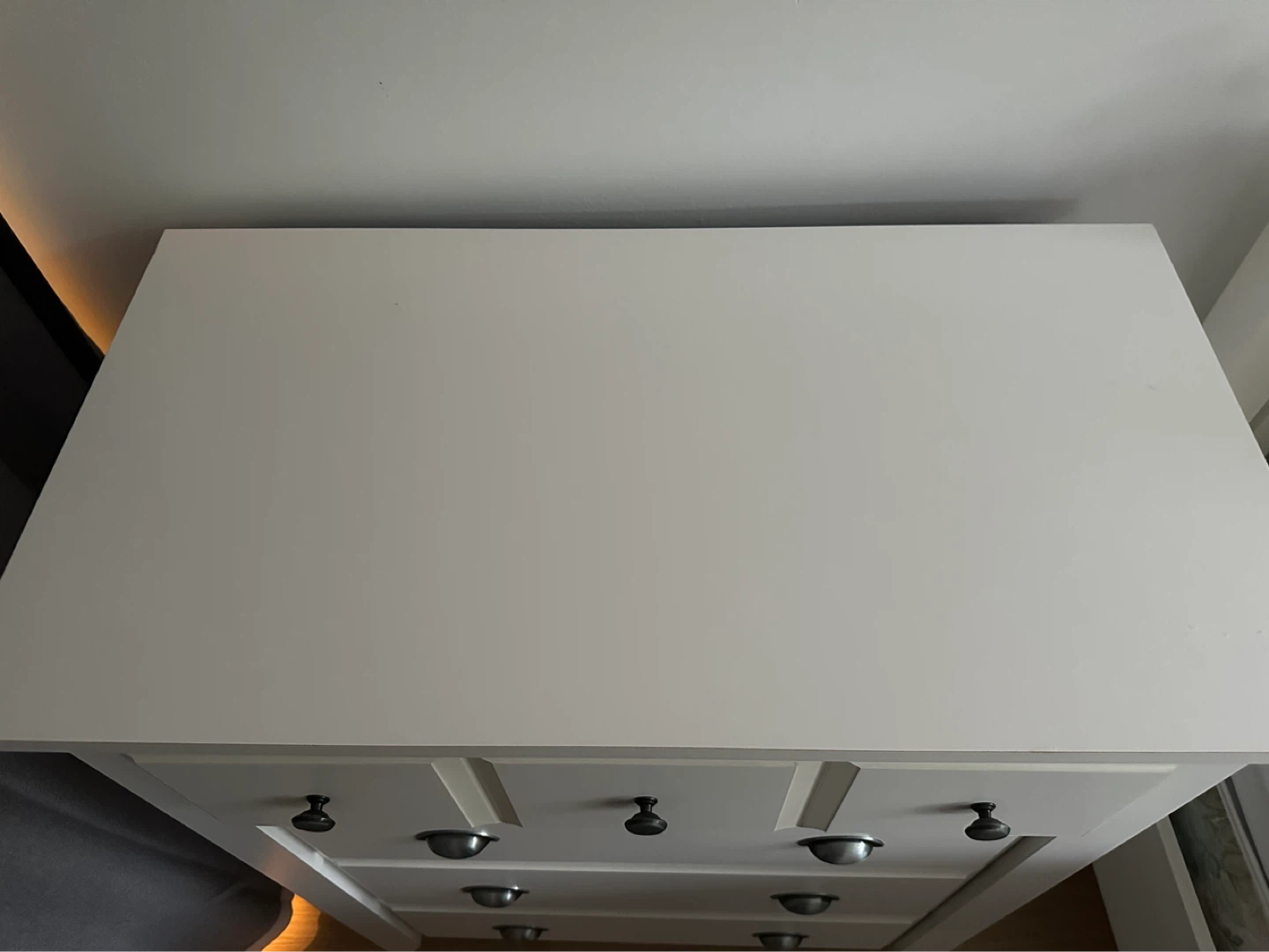 White 5-Drawer Chest of Drawers - photo 5