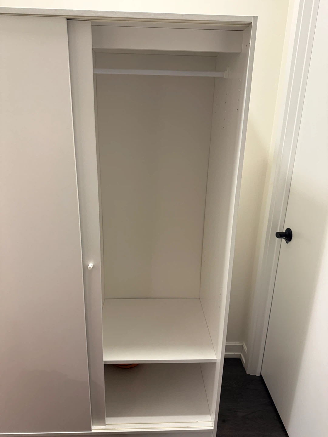 White Sliding Door Wardrobe - photo 2