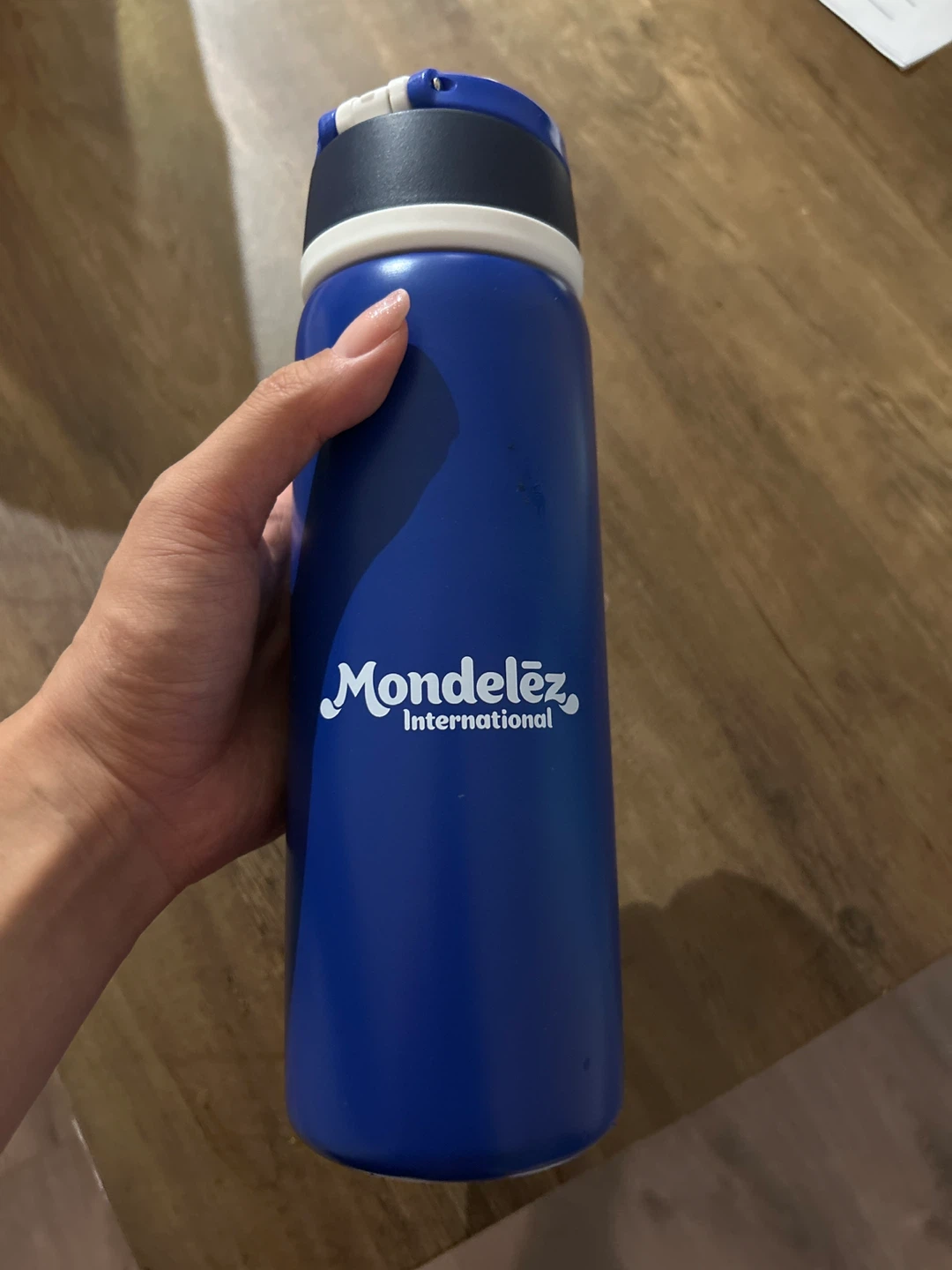 Stainless Steel Blue Tumbler
