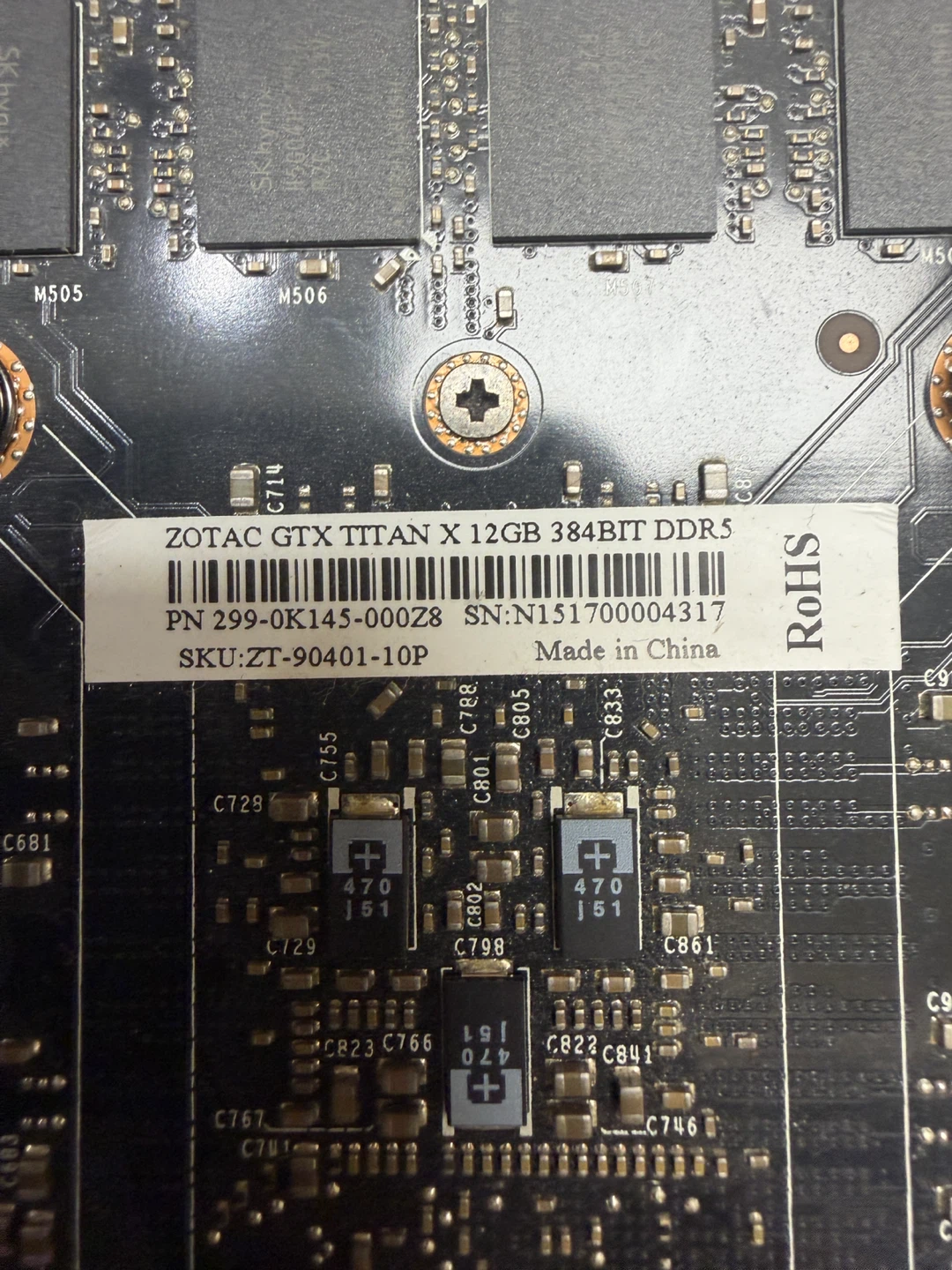 ZOTAC GTX TITAN X 12GB Graphics Card - photo 4