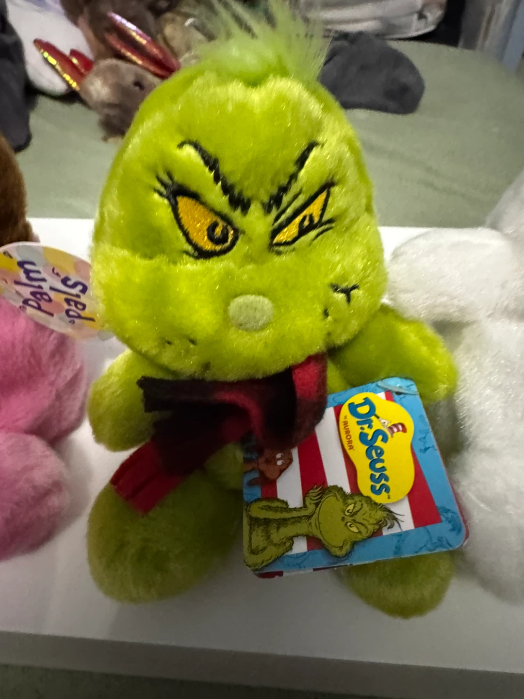 Aurora Palm Pals Grinch Plush Toy lot - photo 4