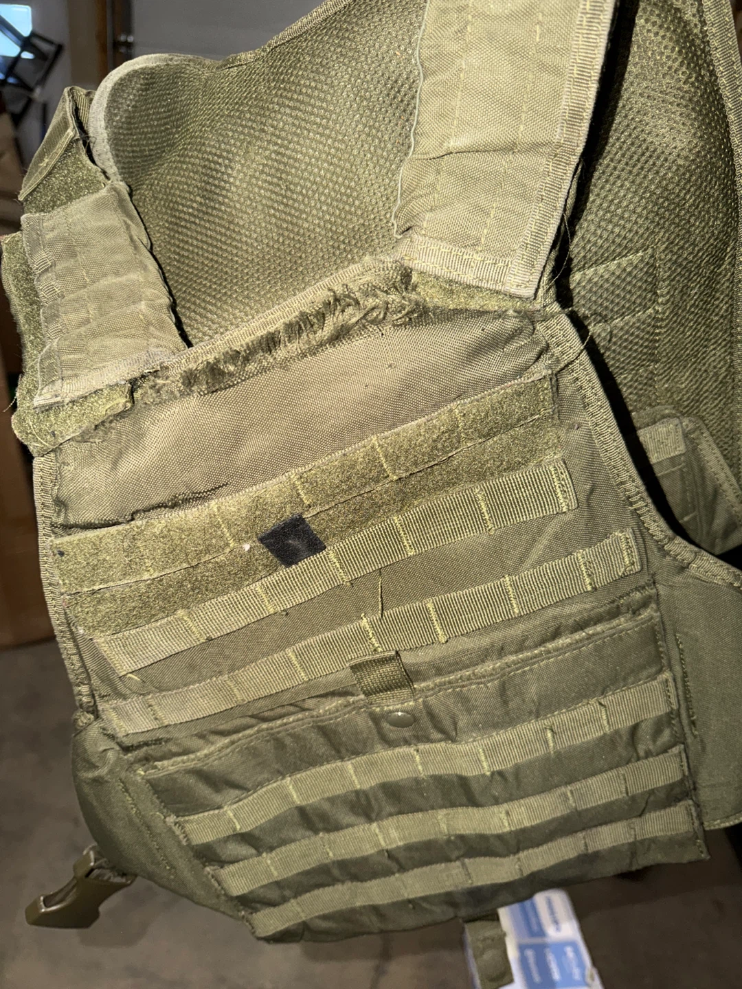 Olive Green Tactical Vest - photo 2