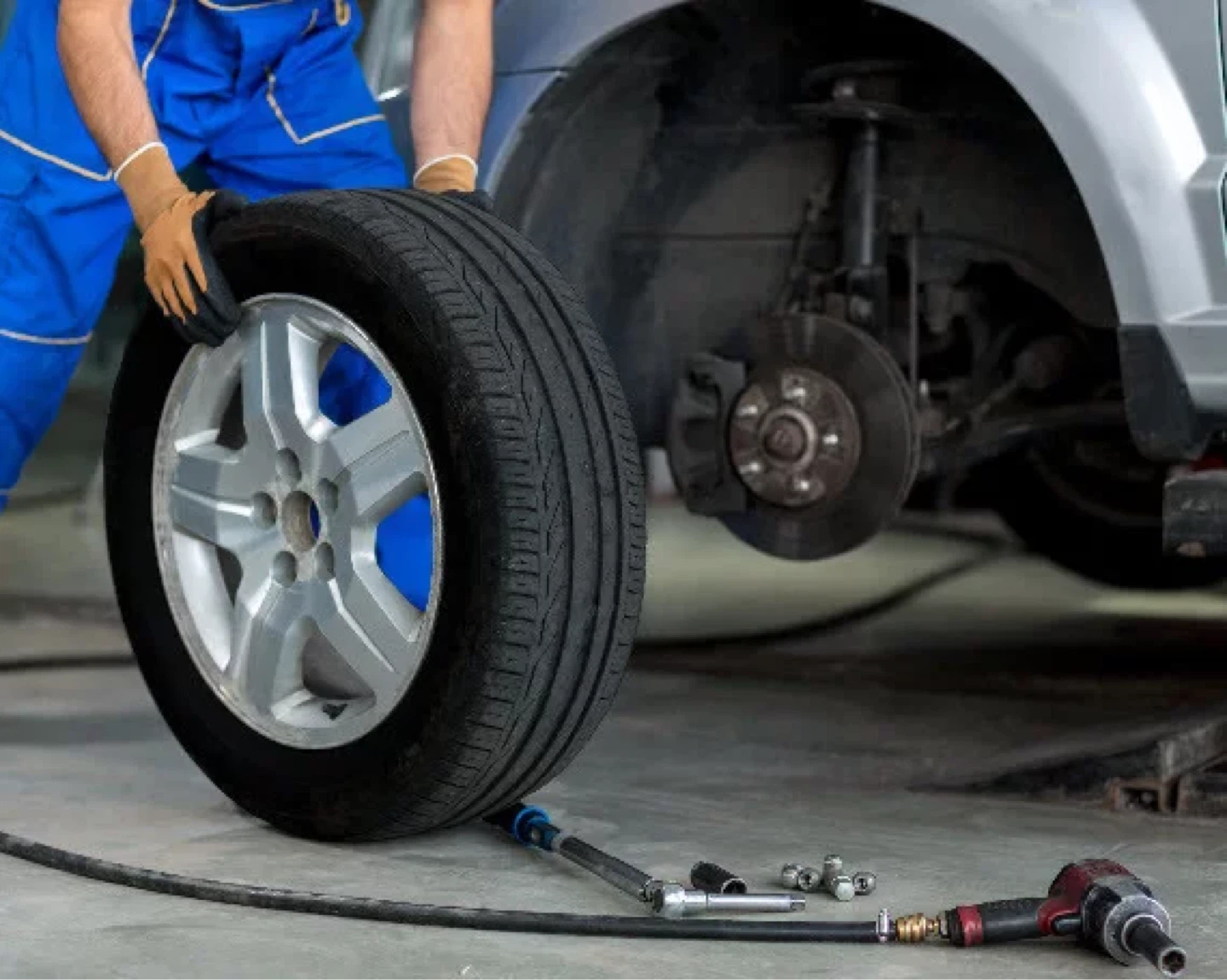 Tire swap