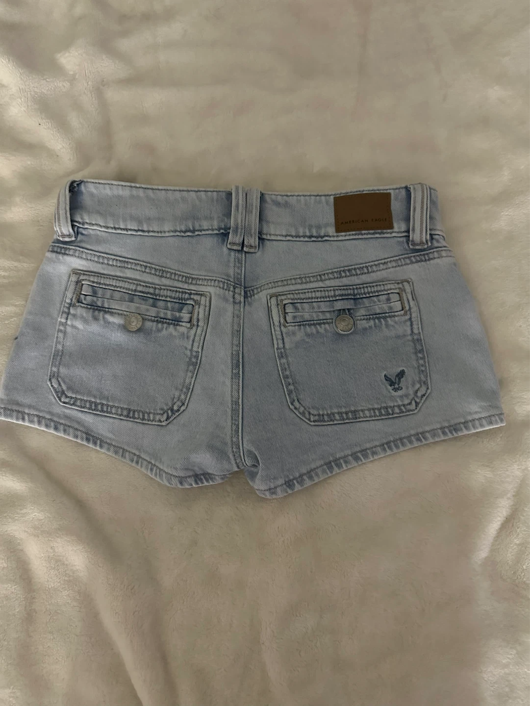 American eagle low rise jean shorts- size 00 - photo 2