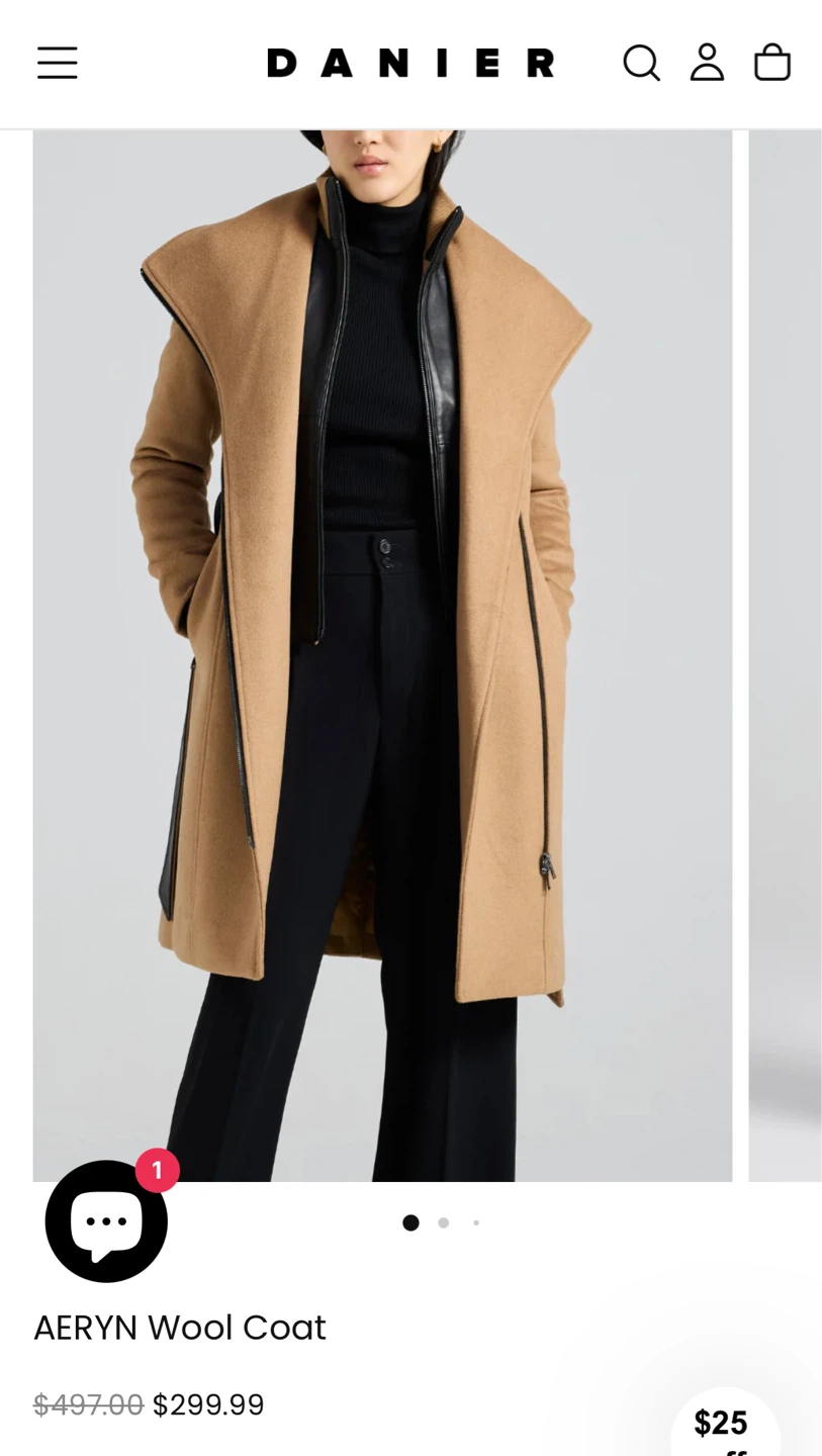 Danier Aeryn Wool Coat - photo 3