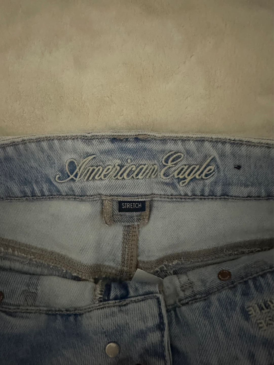 American eagle low rise jean shorts- size 2 - photo 3