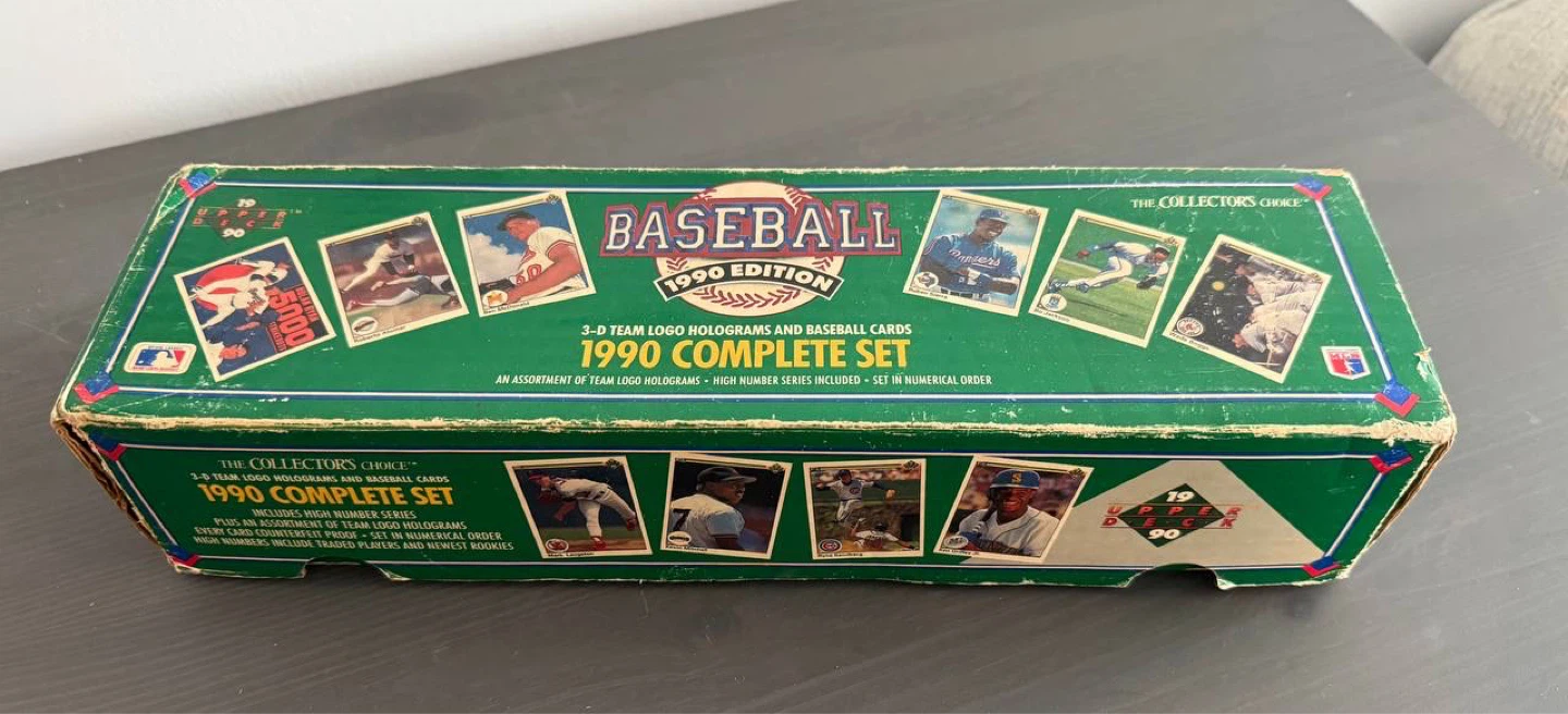 1990 Upper Deck Baseball Complete Set