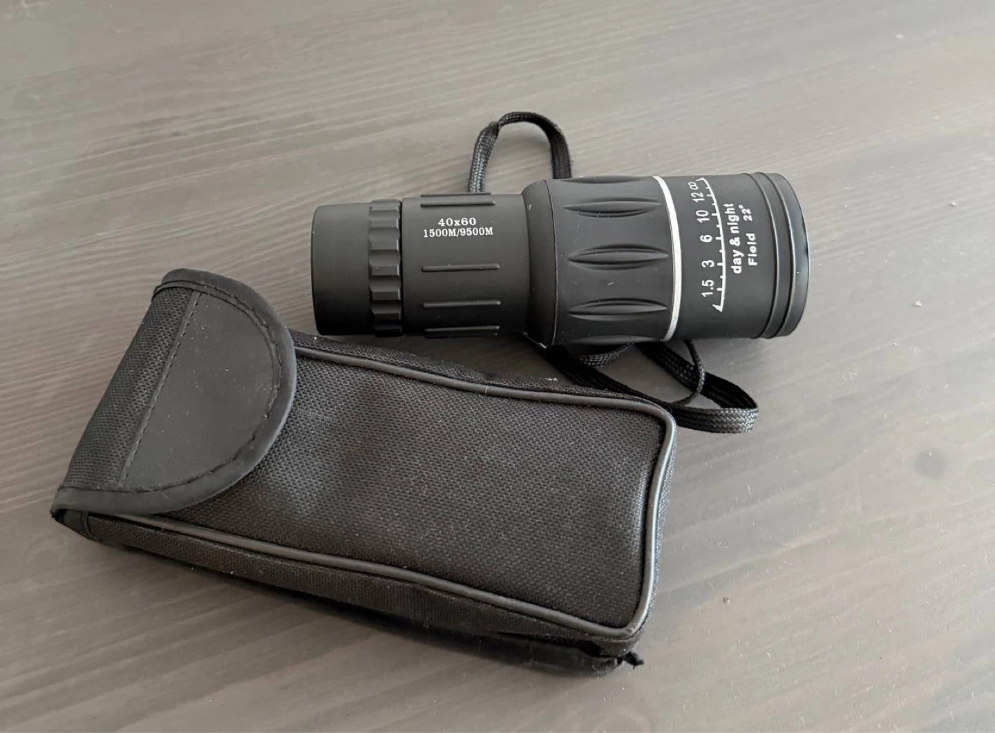 40x60 Monocular Telescope with Case