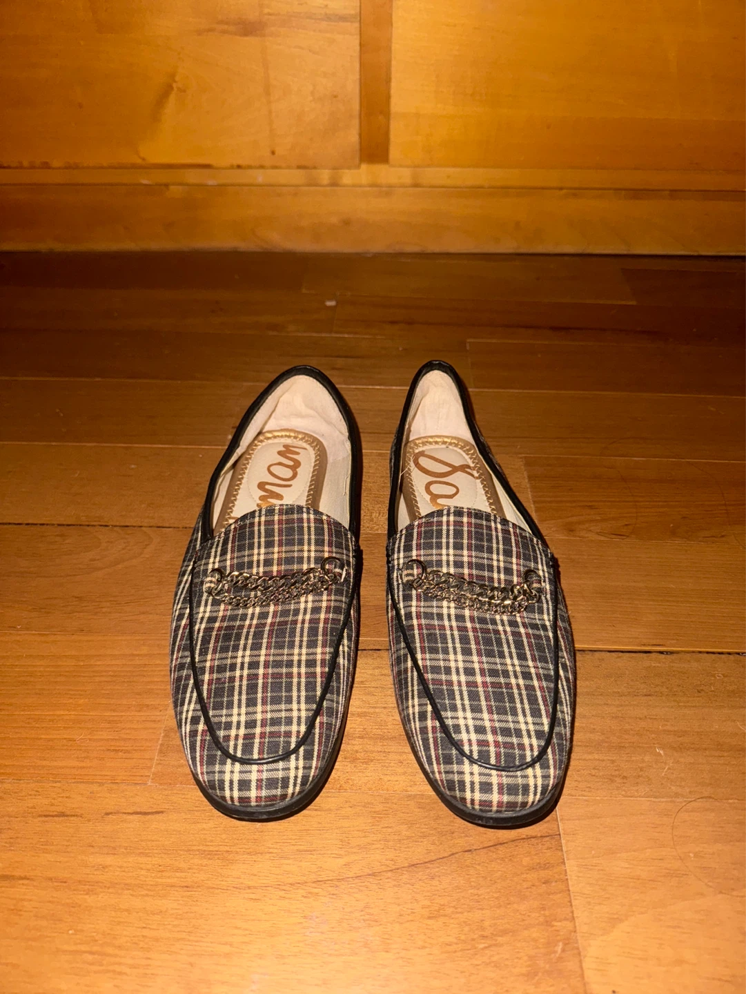 Sam Edelman Loafers with chain detail - size 8