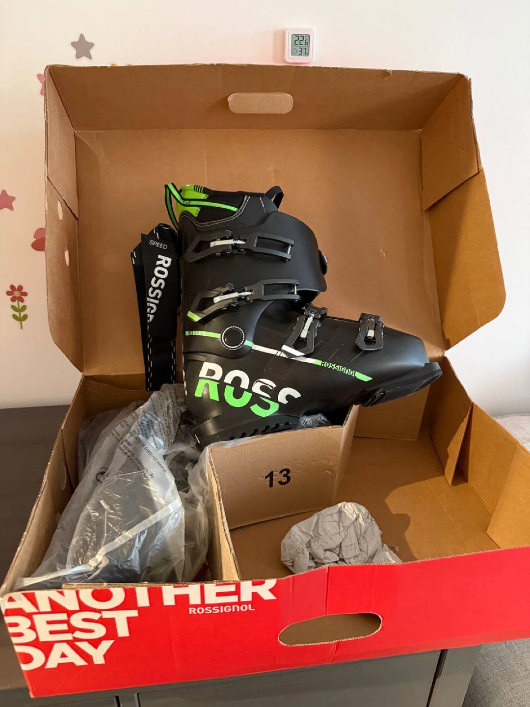 Rossignol Speed 80 Alpine Ski Boots - Size 26.5