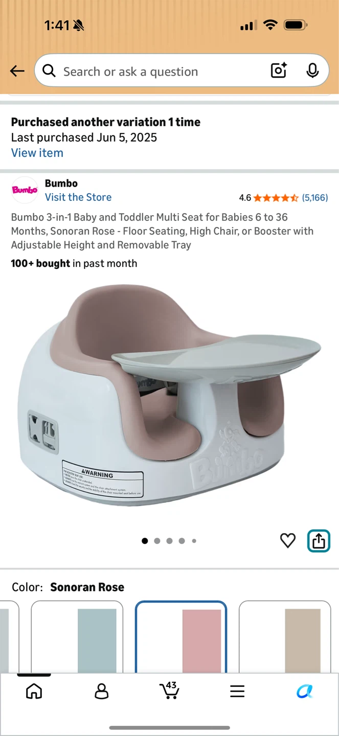Bumbo 3-in-1 Baby and Toddler Multi Seat - photo 5