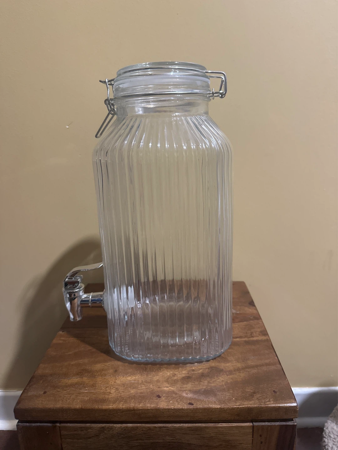 Glass Drink Dispenser with Spigot - photo 3