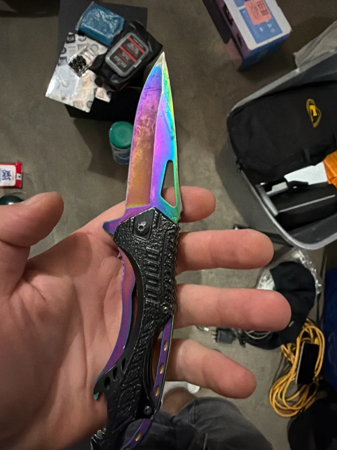 Rainbow Folding Knife - photo 2