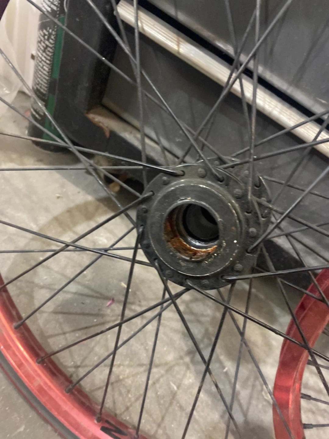 Metallic Pink BMX Bike Wheels (20”) - photo 3