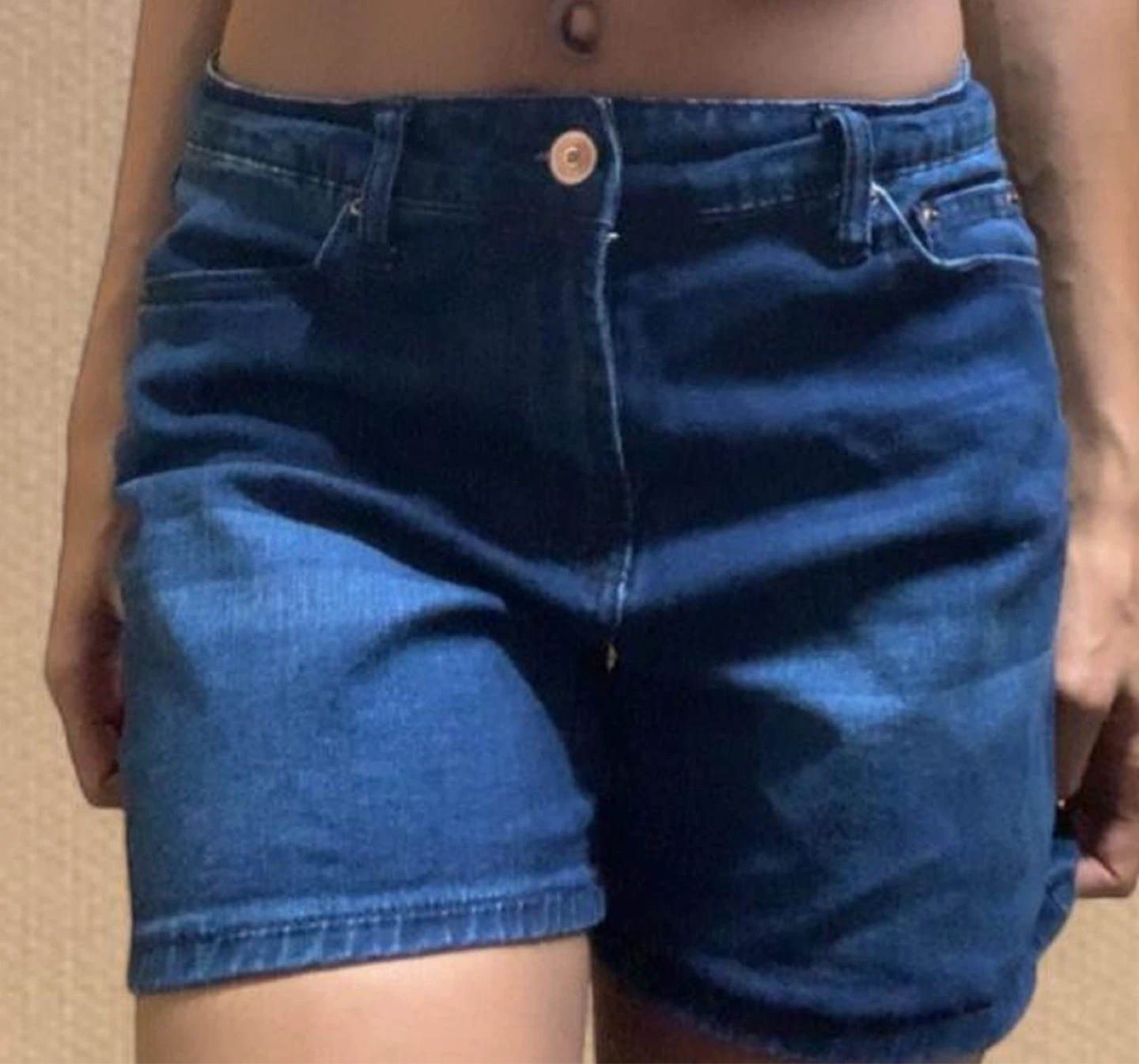 Blue Jean Shorts