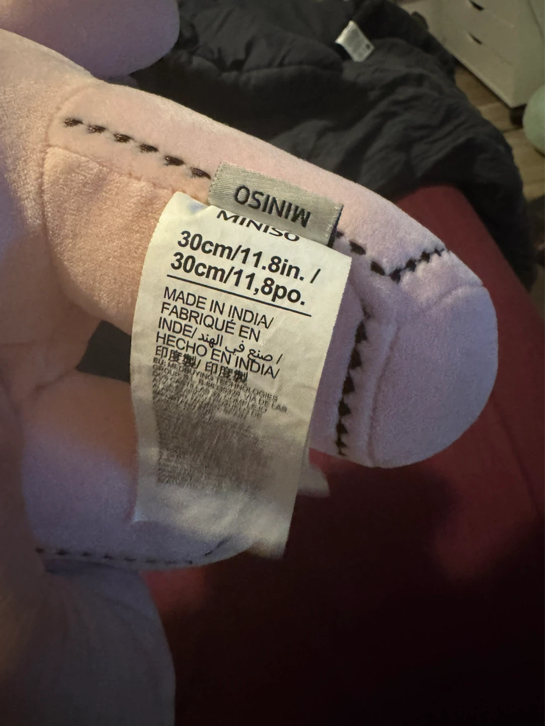 Miniso Pink Koala Plush Toy 30cm - photo 3