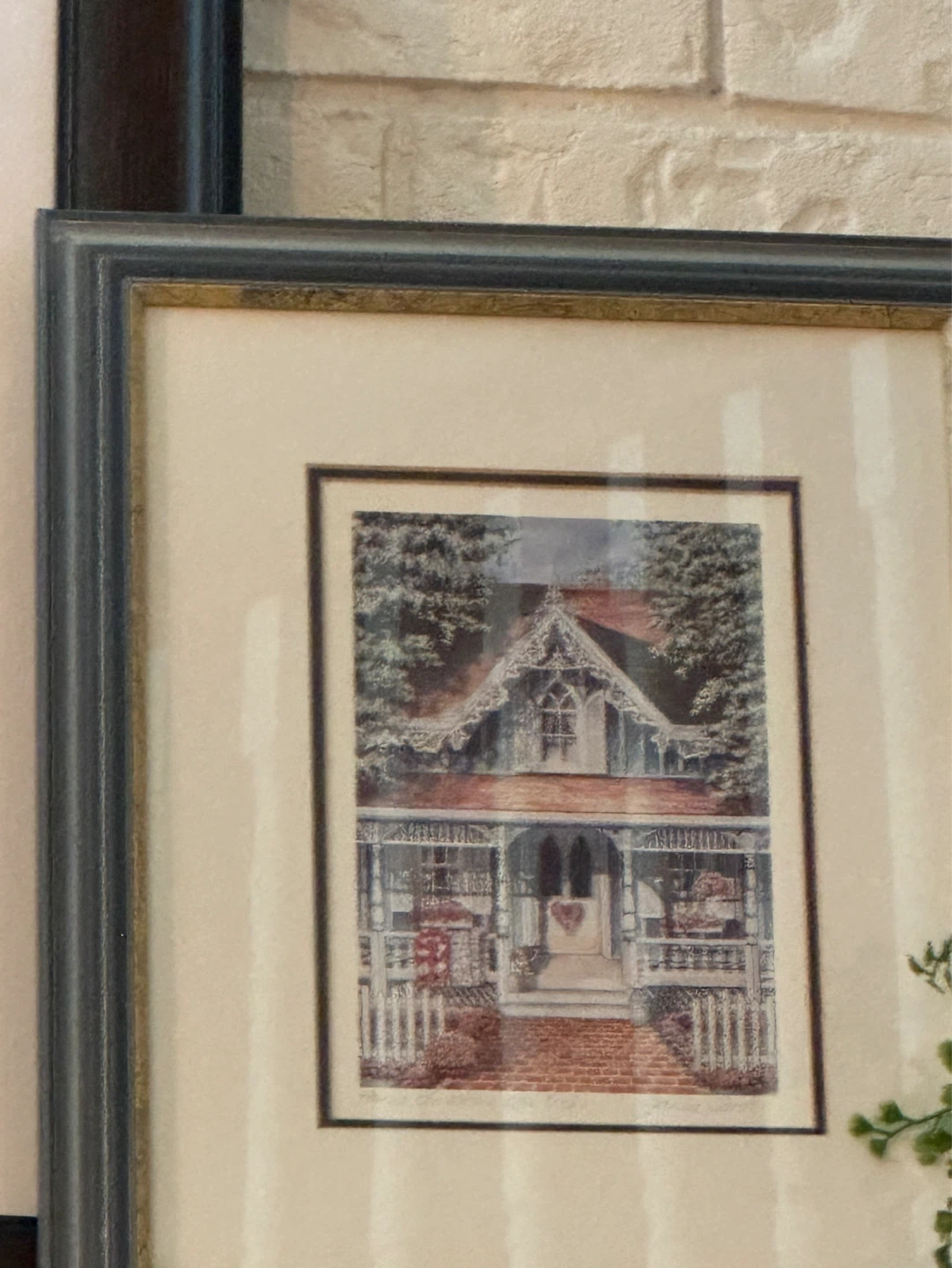 Janice Tanton "A Heritage Victorian Home" Framed Art