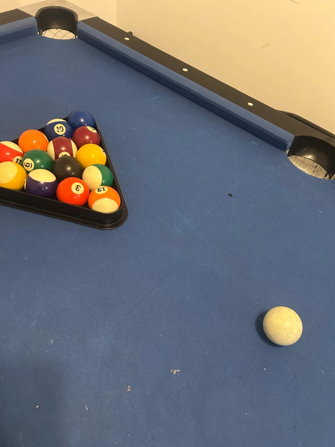Pool Table with Balls and Cues - photo 4