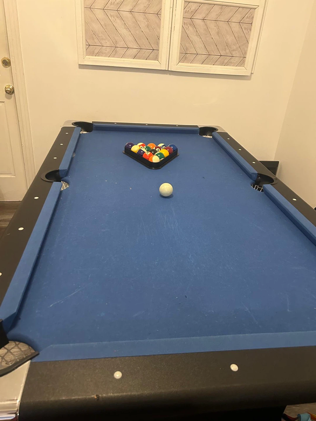 Pool Table with Balls and Cues - photo 5