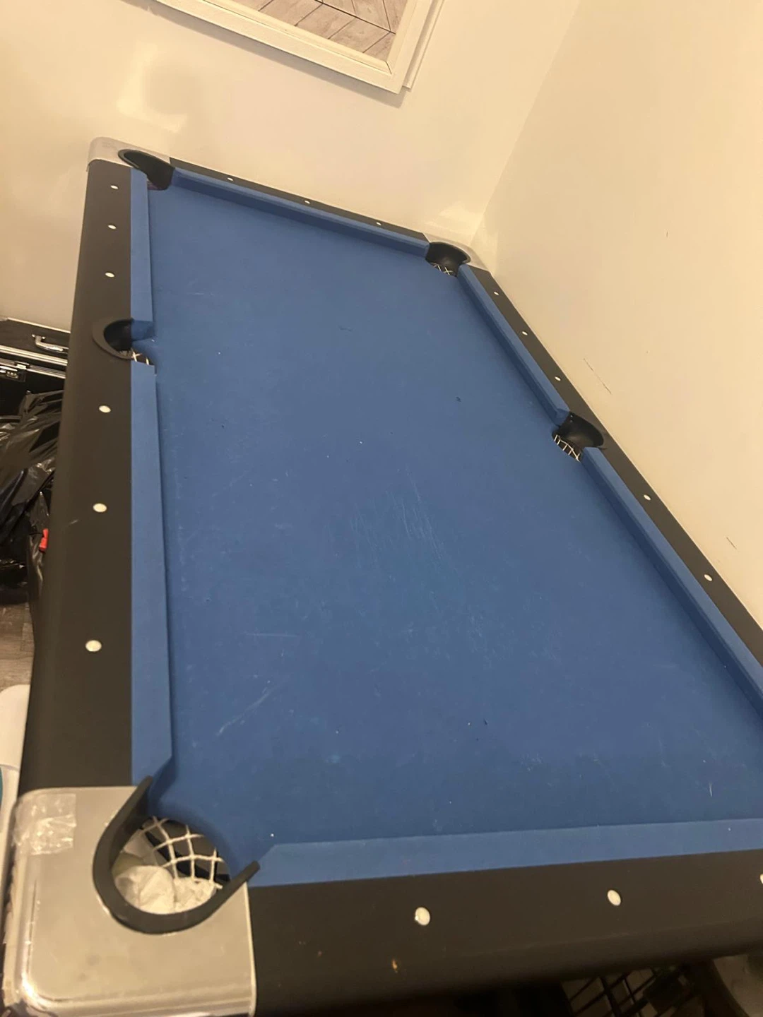 Pool Table with Balls and Cues - photo 2
