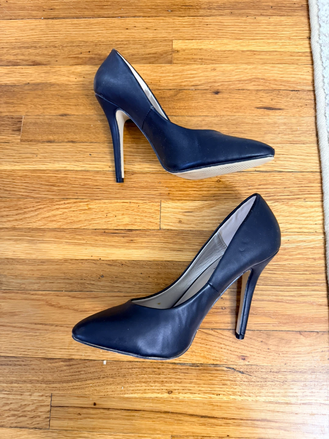 Rouge Black Stiletto Heels - photo 5