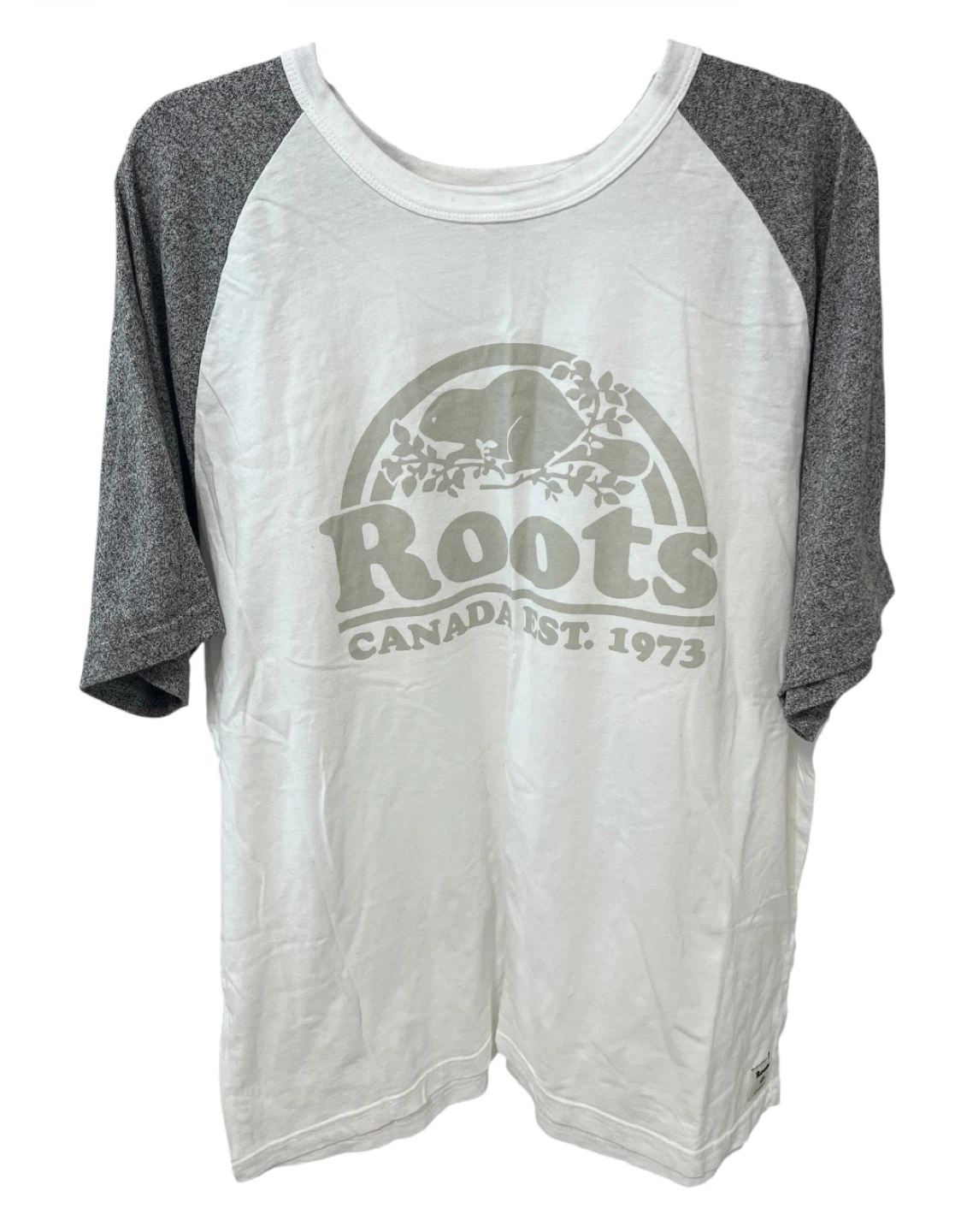 Roots Canada Est. 1973 Raglan T-Shirt – Men’s XL