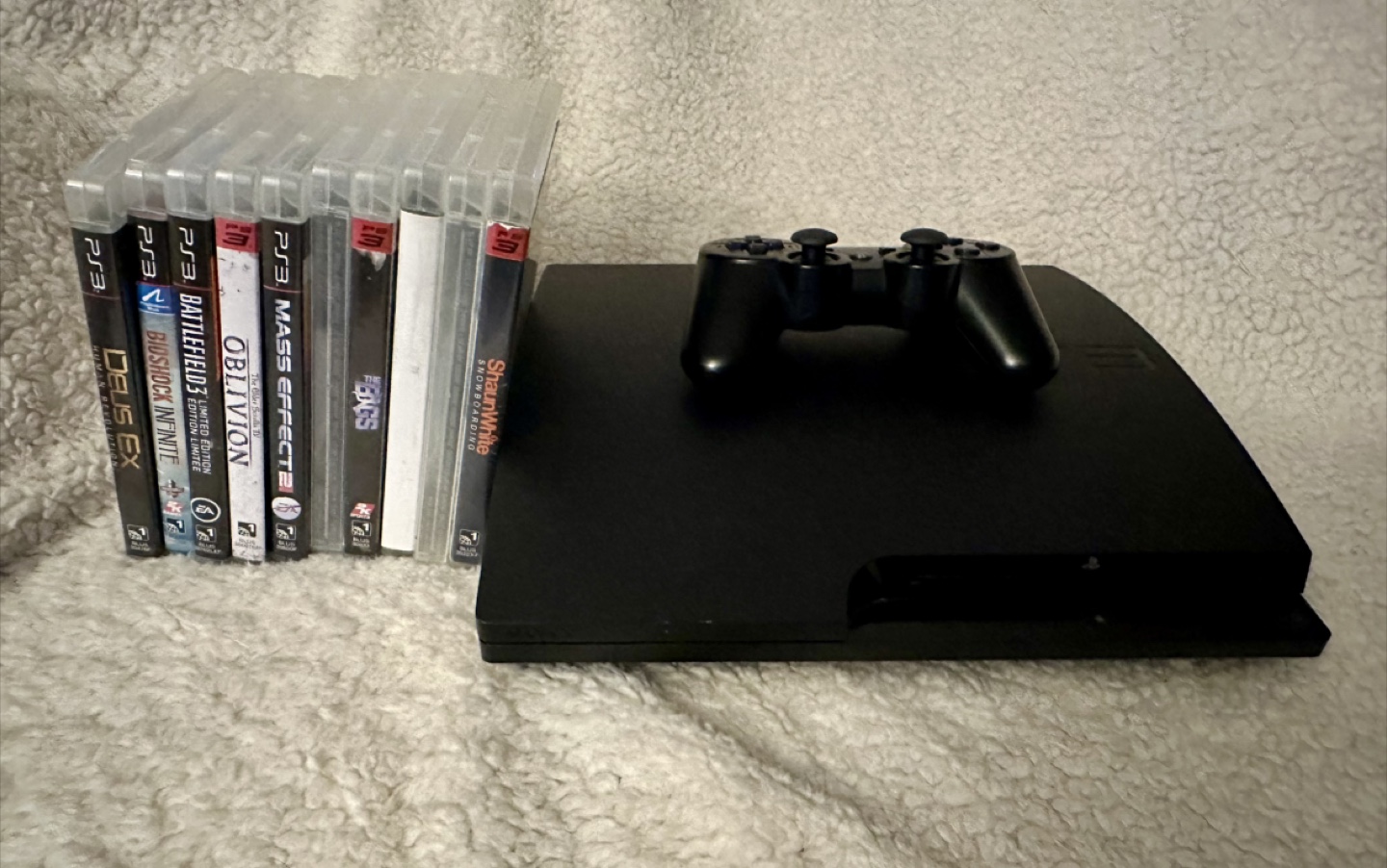 PlayStation 3 320GB Console w/ 10 Games - photo 2