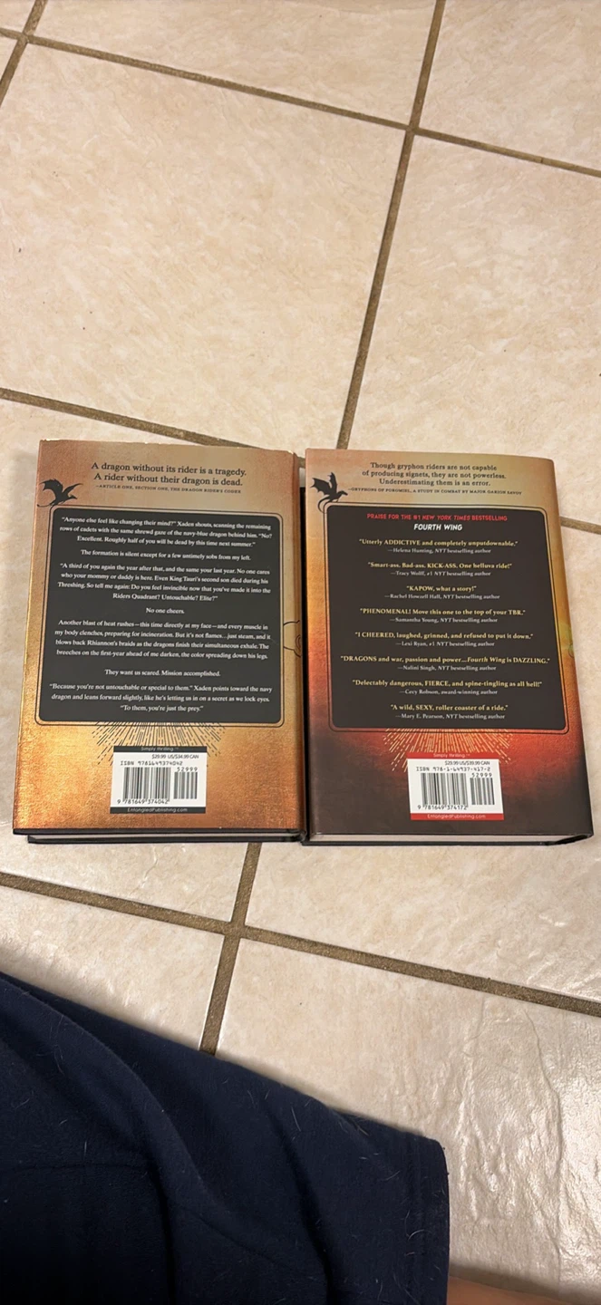 Fourth Wing and Iron Flame Books by Rebecca Yarros - photo 2