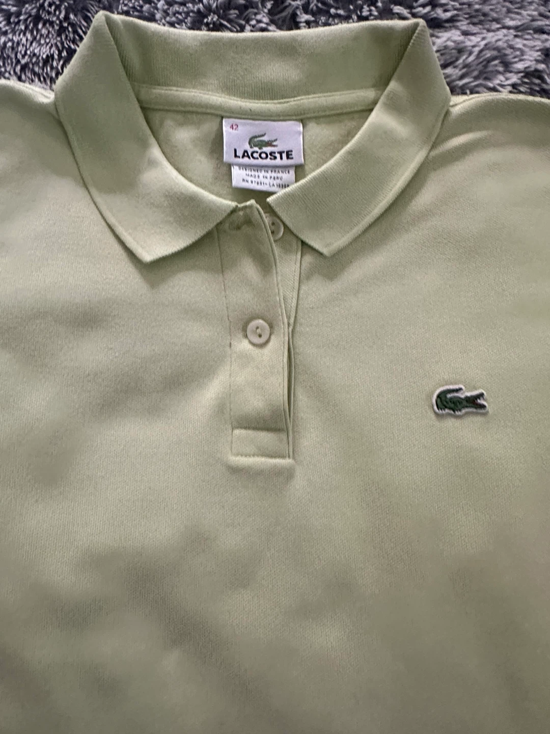 Lacoste Polo Shirt Size 42 - photo 3